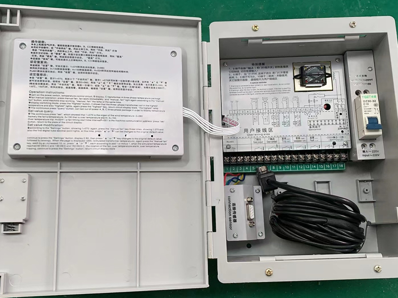 山西​LX-BW10-RS485型干式变压器电脑温控箱报价